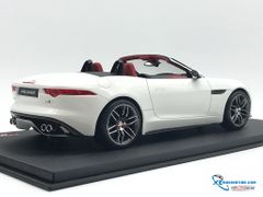 TS0038 MH TOPSPEED 1:18 JAGUAR F-TYPE R CONVERTIBLE POLARIS WHITE