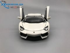 Xe Mô Hình Lamborghini Aventador Lp700 1:24 Welly (Trắng)