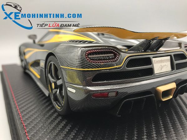 Xe Mô Hình Koenigsegg Agera S 1:18 Frontiart (Carbon)