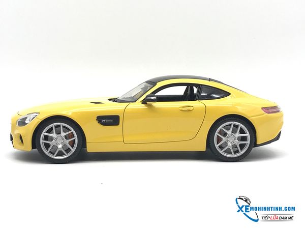 XE MÔ HÌNH MERCEDES-BENZ AMG GT 1:18 MAISTO (VÀNG)