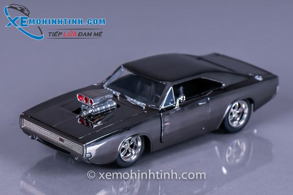 Xe Mô Hình Dodge Charge Rt 1:24 Jada Toys (Chrome)