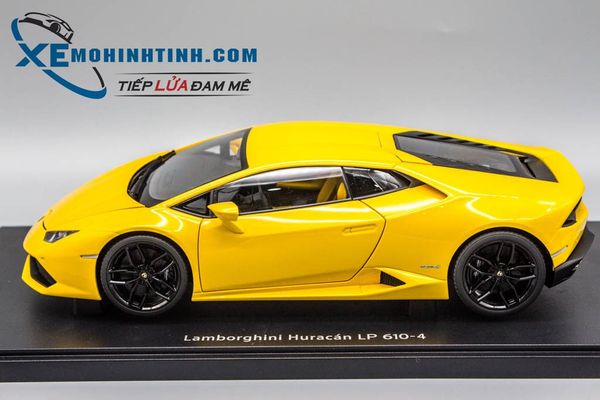 XE MÔ HÌNH LAMBORGHINI HURACAN LP610-4 1:18 AUTOART (VÀNG)