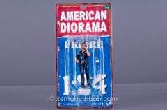 Figure Police Officer Harry 1:24 American Diorama