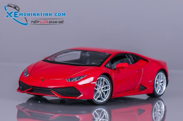 XE MÔ HÌNH LAMBORGHINI HURACAN 1:18 WELLY-NEX (ĐỎ)