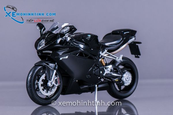 Xe Mô Hình Mv Agusta F4 1:10 Welly (Đen)