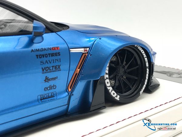 Nissan GTR R35 2017 AIM 1:18 (Xanh)