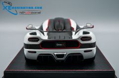 Xe Mô Hình Koenigsegg One:1 1:18 Frontiart ( Trắng )