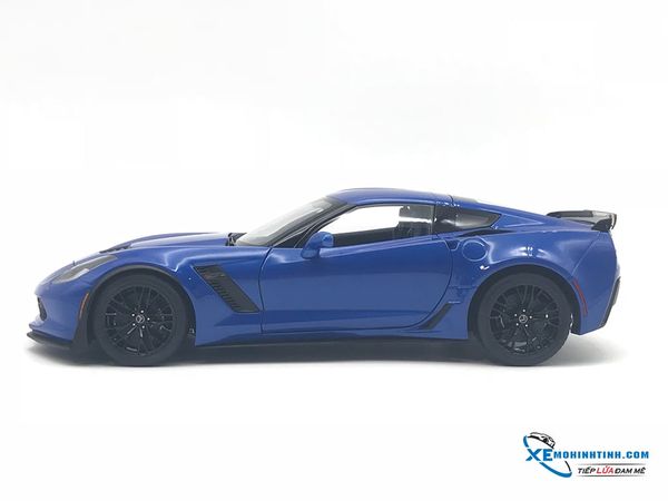 XE MÔ HÌNH CHEVROLET CORVETTE C7 Z06 1:18 AUTOART (XANH)