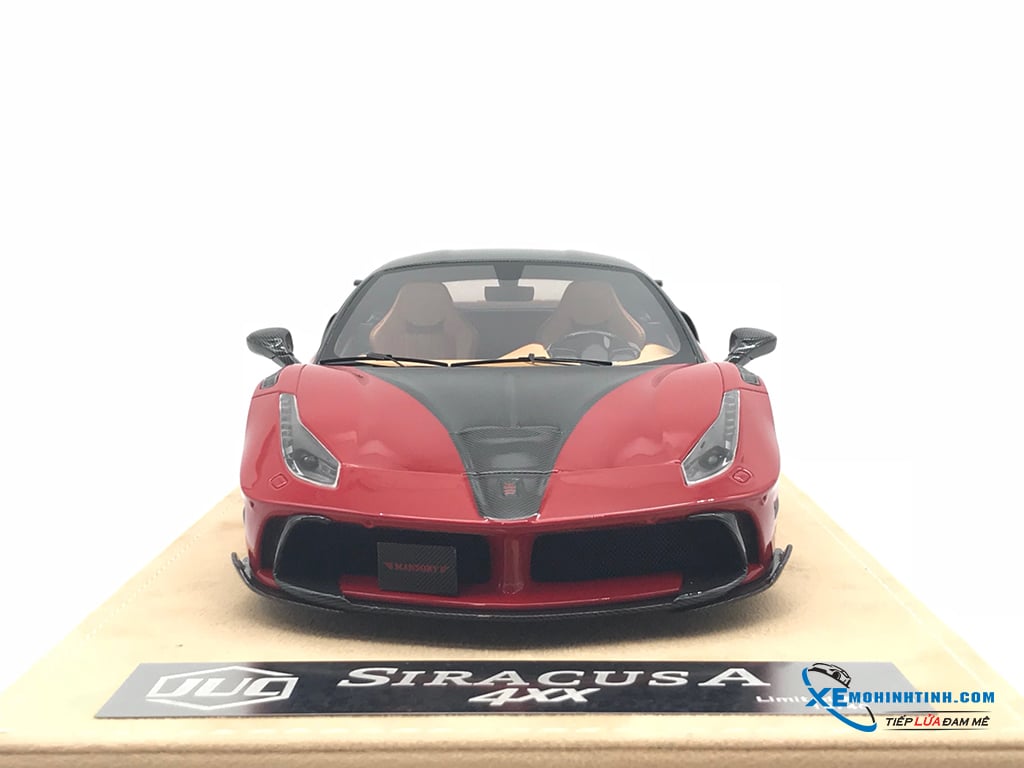 Ferrari 488 4XX Siracusa Mansory JUC 1:18 (Đỏ) – Shop Xe Mô