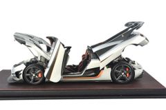 Koenigsegg One:1  Frontiart 1:18 ( Bạc ) FULL OPEN