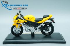 XE MÔ HÌNH SUZUKI SV650S 1:18 MAISTO (VÀNG)