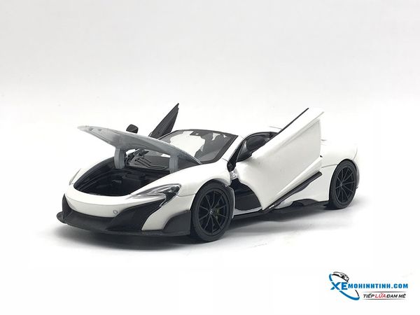 Xe Mô Hình McLaren 675LT 1:24 Welly ( Trắng )