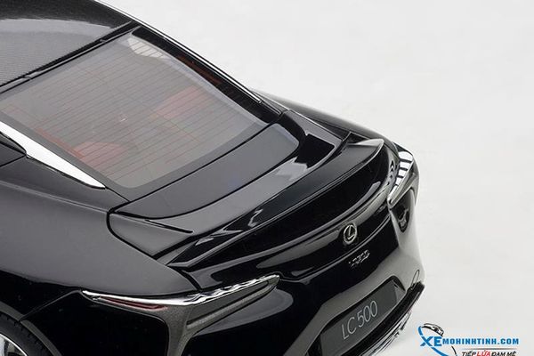 XE MÔ HÌNH LEXUS LC 500 (BLACK/DARK ROSE INTERIOR) 1/18 AUTOART