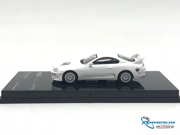 Toyota Supra Roww Reach Out Worl Wine Tarmac 1:64 Trắng