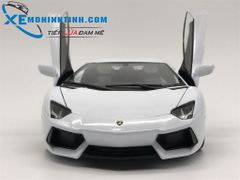 Xe Mô Hình Lamborghini Aventador Lp700 1:18 Welly-Fx (Trắng)