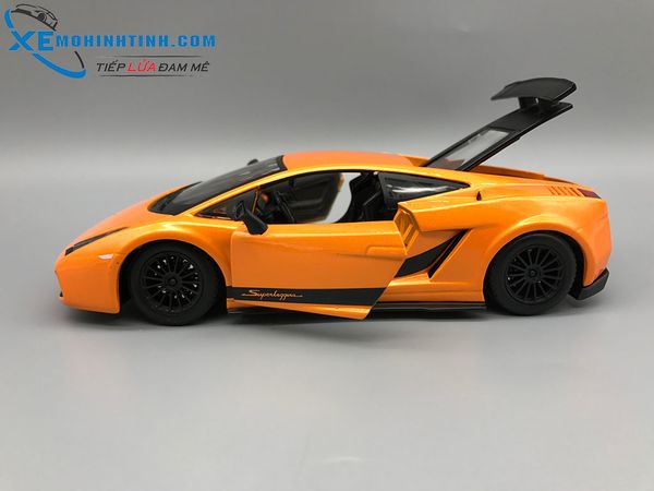 Xe Mô Hình Lamborghini Gallardo Superleggera 1:24 Bburago (Cam)