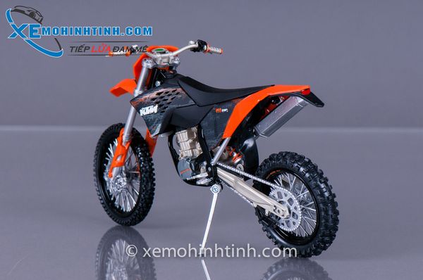 Xe Mô Hình Ktm 450 Exc 09 1:12 Joycity (Cam Đen)