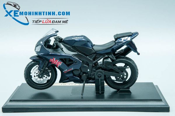 Xe Mô Hình Yamaha Yzf-R1 1:18 Maisto (Xanh Đen)