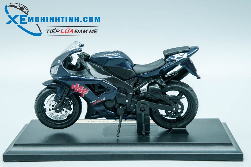 Xe Mô Hình Yamaha Yzf-R1 1:18 Maisto (Xanh Đen) - Shop Xe Mô Hình Tĩnh