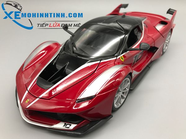 XE MÔ HÌNH FERRARI FXX K 1:18 BBURAGO (ĐỎ)