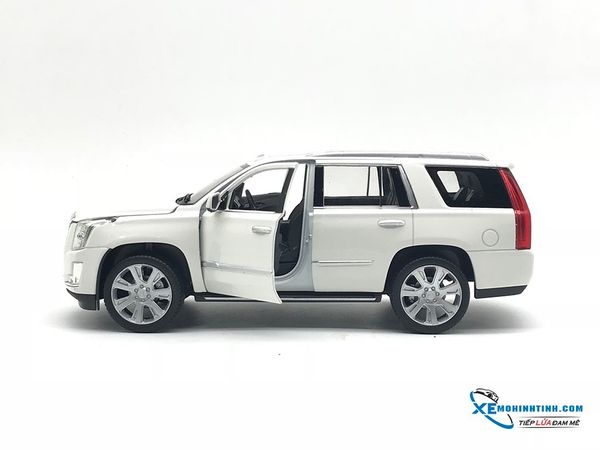 Xe Mô Hình Cadillac Escalade 2017 1:24 Welly ( Trắng )