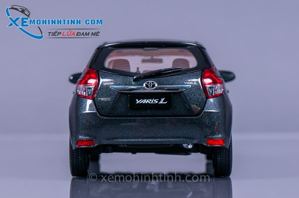 XE MÔ HÌNH TOYOTA YARIS 1:18 PAUDI (XÁM)