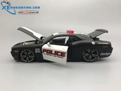 Xe Mô Hình Dodge Challenger Police 1:24 Maisto (Trắng)