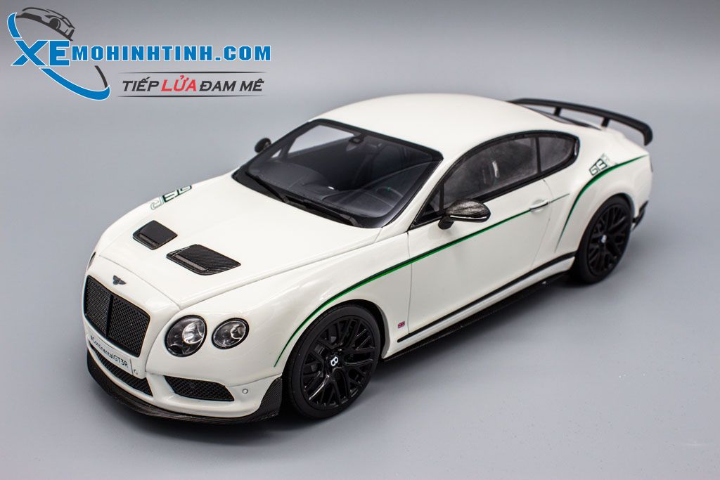 Xe Mô Hình Bentley Continental Gt3-R 1:18 Gtspirit (Trắng) – Shop