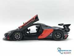 MH MCLAREN P1 GTR 1:18 AUTOART (DARK GREY METALLIC:ORANGE ACCENTS)