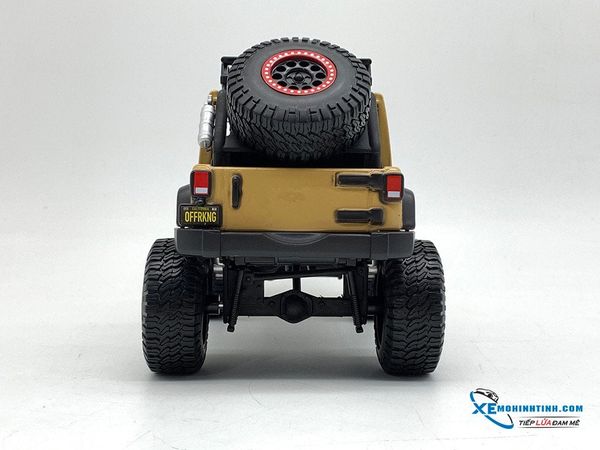 Jeep 2015 Wrangler Unlimited 1:24 Maisto ( Cafe sữa )