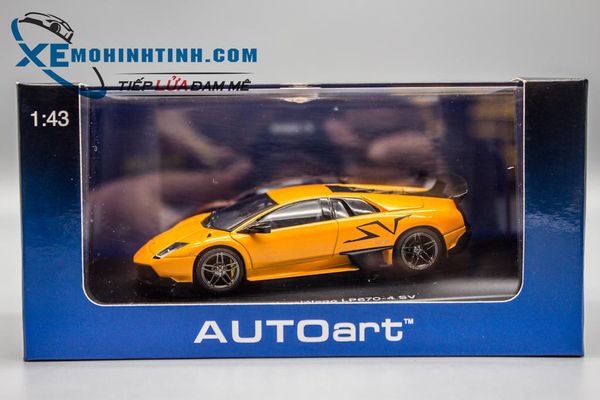 Xe Mô Hình Lamborghini Murcielago Sv 1:43 Autoart (Cam)