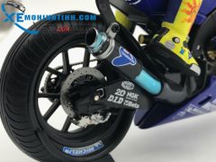 XE MÔ HÌNH YAMAHA YZR R1 VALENTINO ROSSI MOTOGP DONINGTON 2005 + FIGURE 1:12 MINICHAMPS (XANH DƯƠNG #46)