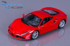 Xe Mô Hình Ferrari 488 Gtb 1:24 Bburago (Đỏ)