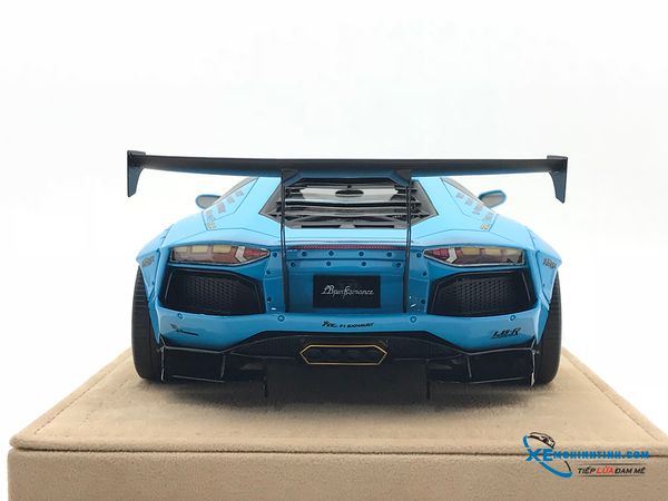 LB1864(BB-D) MH LB WALKS LAMBORGHINI AVENTADOR LP700-4 (BLUE-DA)