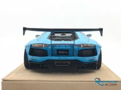 LB1864(BB-D) MH LB WALKS LAMBORGHINI AVENTADOR LP700-4 (BLUE-DA)