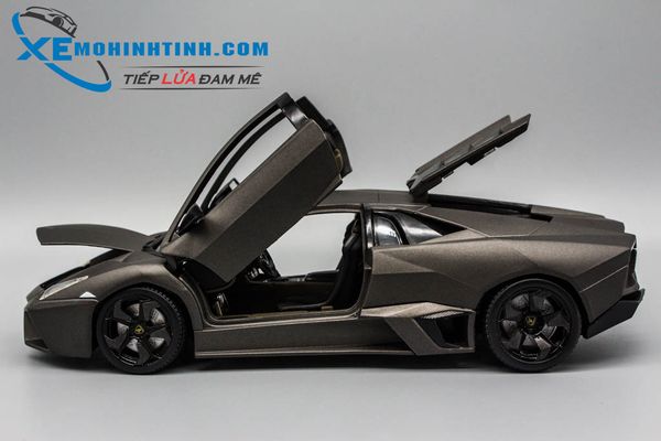 XE MÔ HÌNH LAMBORGHINI REVENTON 1:18 BBURAGO (XÁM)