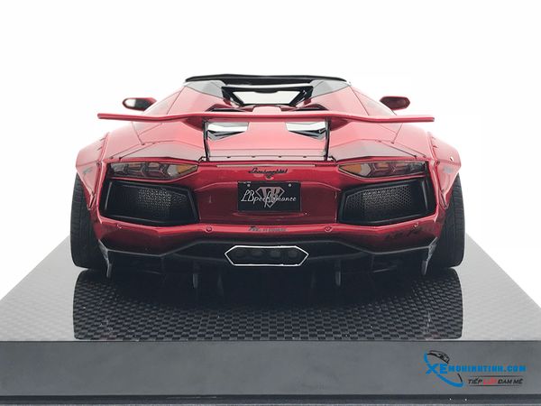 Xe mô hình lamborghini Aventador Roadster LB 1:18 ( Đỏ )