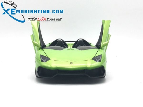 Xe Mô Hình Lamborghini Aventador J 1:18 Autoart (Xanh Lá)