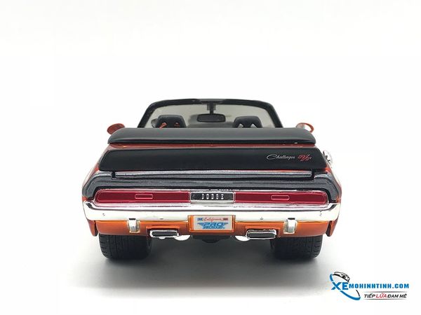 Xe Mô Hình Dodge Challenger R / T Convertible 1970 1:24 Maisto All Star ( Cam )