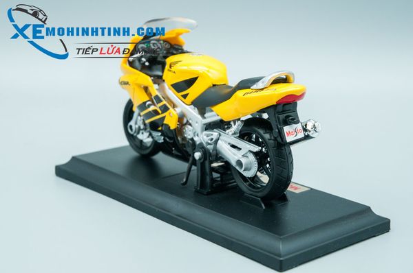 XE MÔ HÌNH HONDA CBR600 F4 1:18 MAISTO (VÀNG)