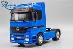 XE MÔ HÌNH MERCEDES-BENZ ACTORS TRACTOR 1:32 WELLY (XANH DƯƠNG)