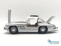 Xe Mô Hình Mercedes-Benz 300 SL ( 1954) 1:18 Bburago ( Bạc )