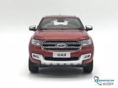 XE MÔ HÌNH FORD EVEREST TITANIUM 1:18 DEALER (ĐỎ ĐÔ)