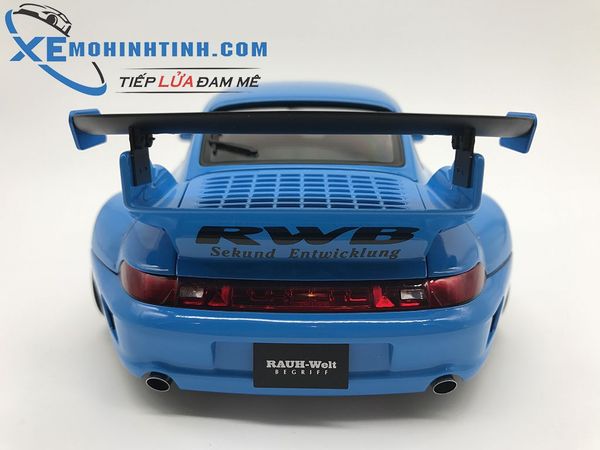 1/18 RWB 993 (BLUE/GUN GREY WHEELS)