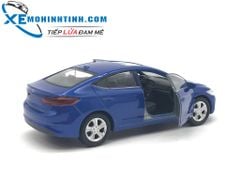 HỘP XE MÔ HÌNH Hyundai Elantra WELLY 1:36 (Xanh)