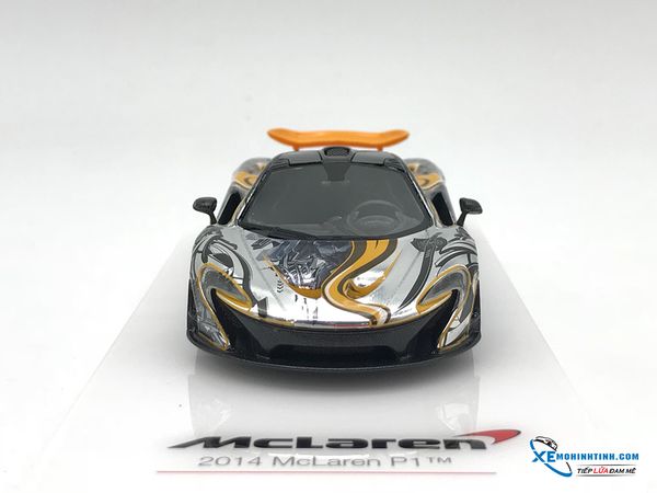 McLaren  P1™ ART CAR BY STICKER CITY TSM 1:43 (Chrome)