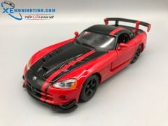 18-22114 MH BBURAGO DODGE VIPER SRT10 ACR 1:24 (ĐỎ ĐEN)