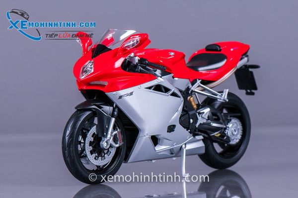 Xe Mô Hình Mv Agusta F4 1:10 Welly (Đỏ)