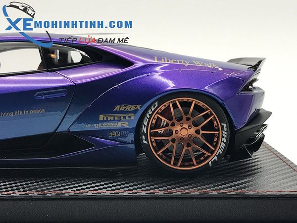 Xe Mô Hình Lamborghini Huracan Liberty Walk 1:18 Acm (Xanh)