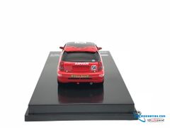 Xe mô hình Honda Civic Type R EK9 Super Taikyu 2000 class 4 Champion 1/64 Tarmac Works ( Đỏ Đen )